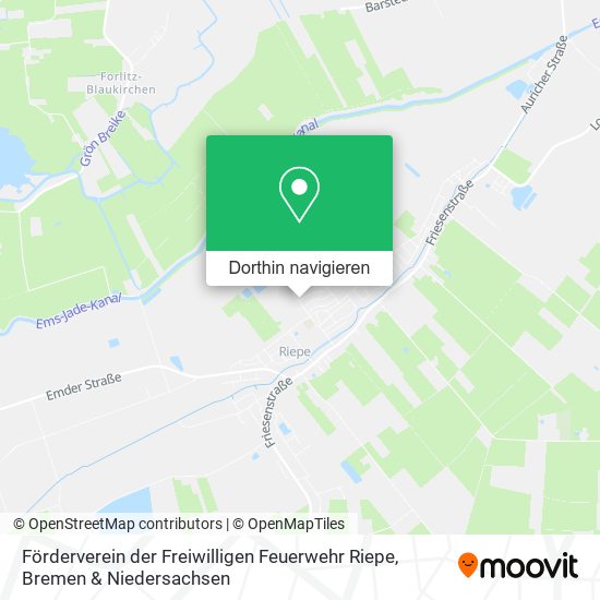 Förderverein der Freiwilligen Feuerwehr Riepe Karte