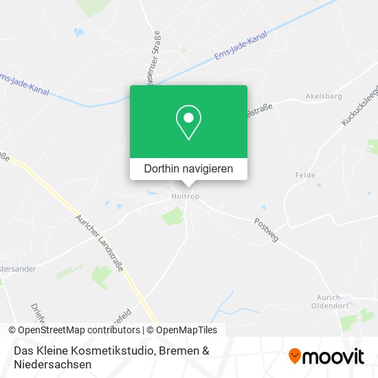 Das Kleine Kosmetikstudio Karte