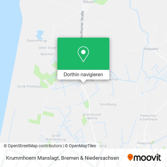 Krummhoern Manslagt Karte