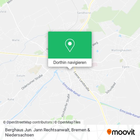 Berghaus Jun. Jann Rechtsanwalt Karte