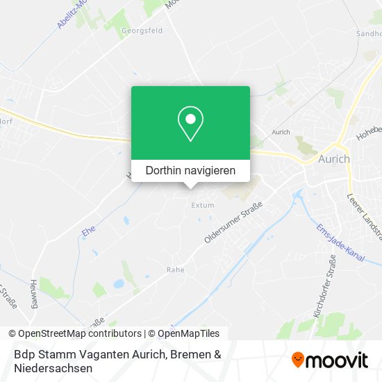 Bdp Stamm Vaganten Aurich Karte