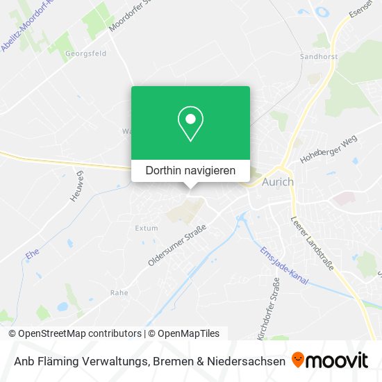 Anb Fläming Verwaltungs Karte