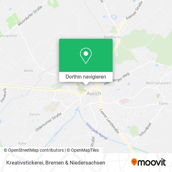 Kreativstickerei Karte