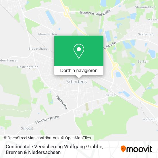 Continentale Versicherung Wolfgang Grabbe Karte