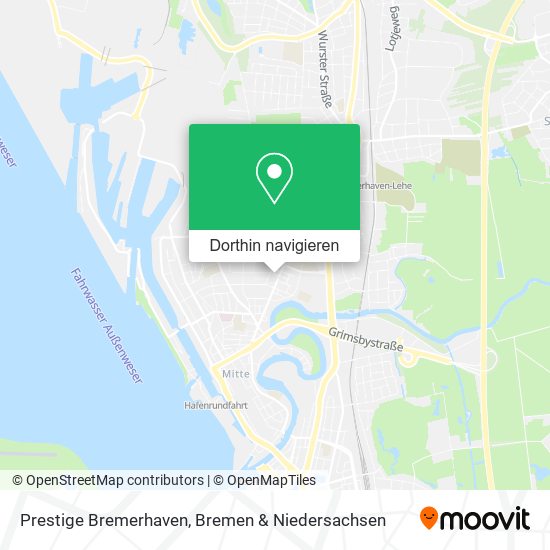 Prestige Bremerhaven Karte