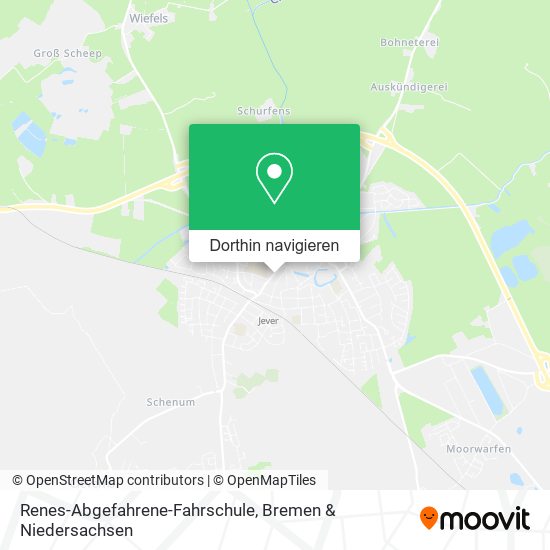 Renes-Abgefahrene-Fahrschule Karte