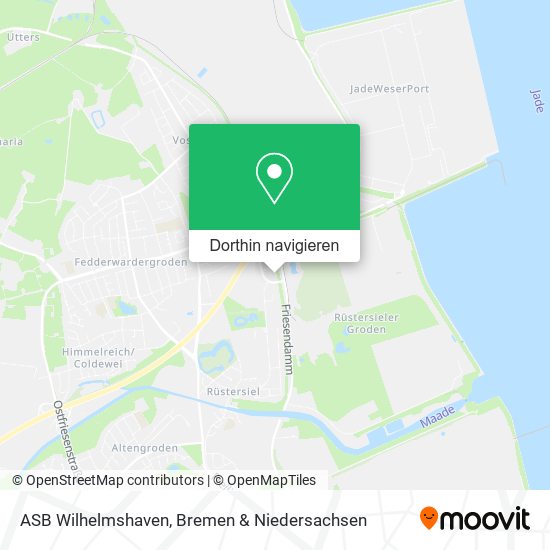 ASB Wilhelmshaven Karte