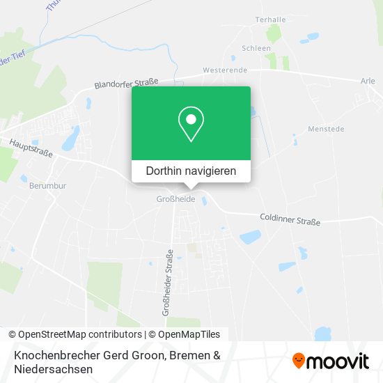 Knochenbrecher Gerd Groon Karte