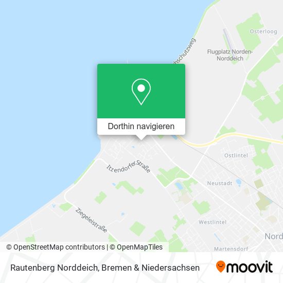 Rautenberg Norddeich Karte