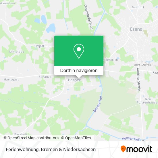 Ferienwohnung Karte