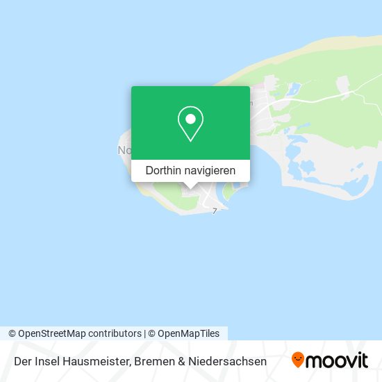 Der Insel Hausmeister Karte