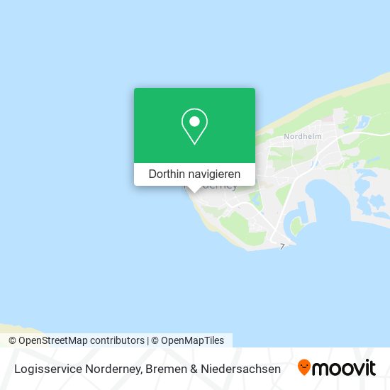 Logisservice Norderney Karte