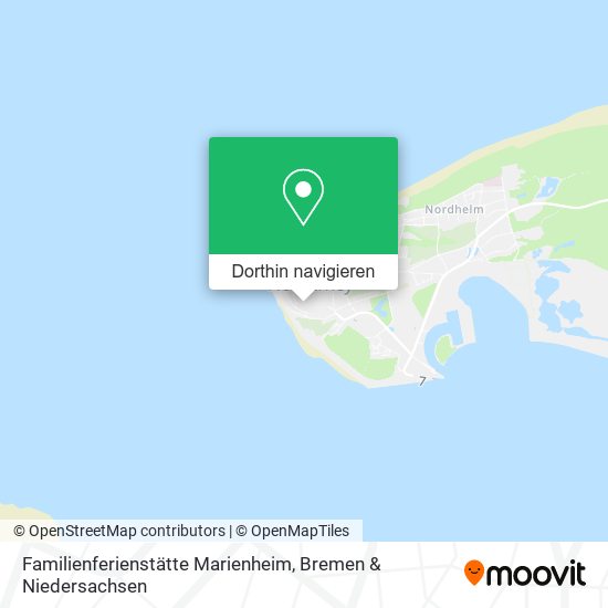 Familienferienstätte Marienheim Karte