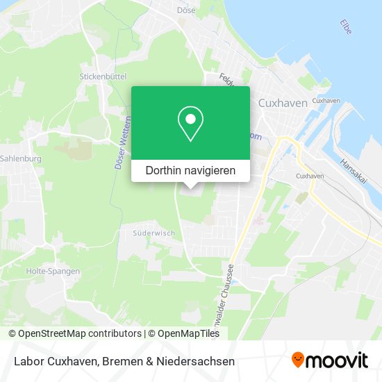 Labor Cuxhaven Karte