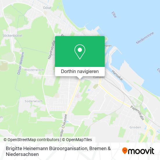 Brigitte Heinemann Büroorganisation Karte