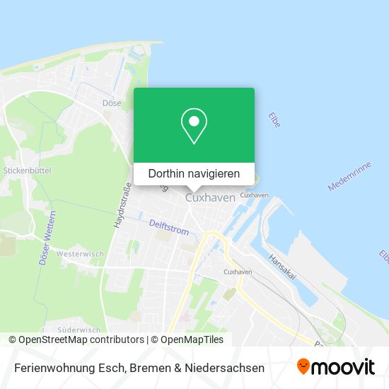 Ferienwohnung Esch Karte