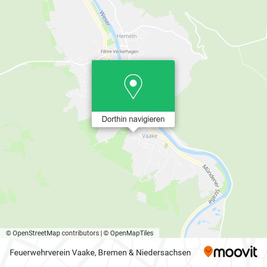 Feuerwehrverein Vaake Karte