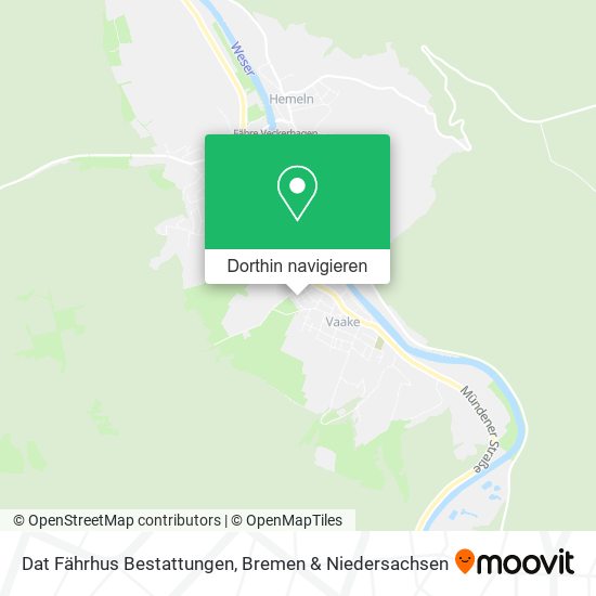 Dat Fährhus Bestattungen Karte