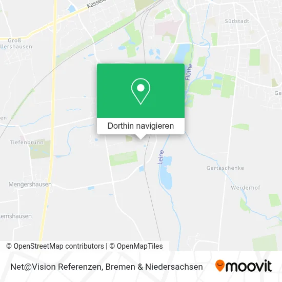 Net@Vision Referenzen Karte