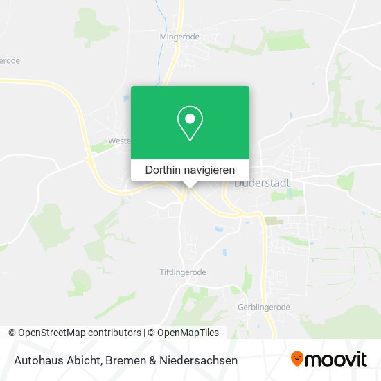 Autohaus Abicht Karte