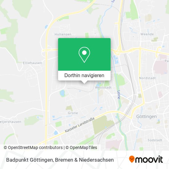 Badpunkt Göttingen Karte