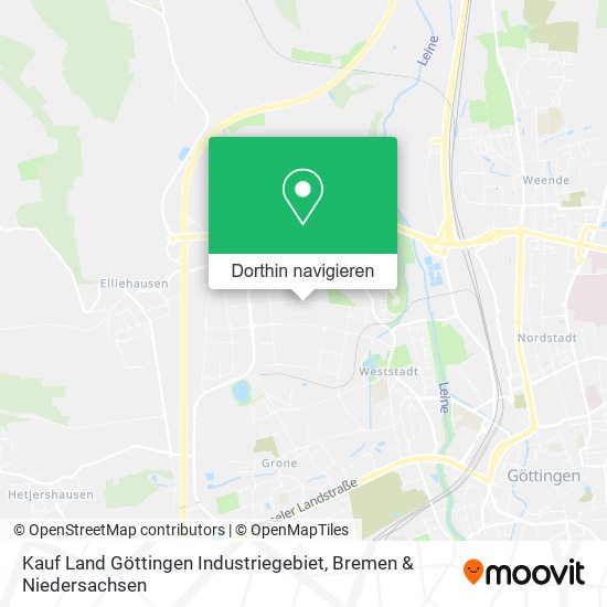 Kauf Land Göttingen Industriegebiet Karte