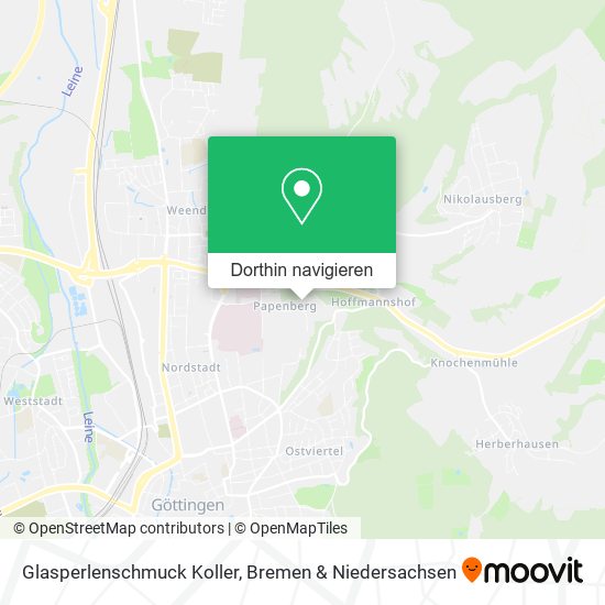 Glasperlenschmuck Koller Karte
