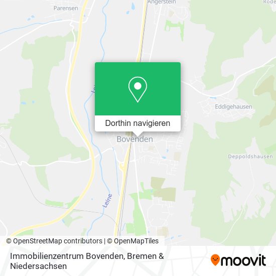 Immobilienzentrum Bovenden Karte