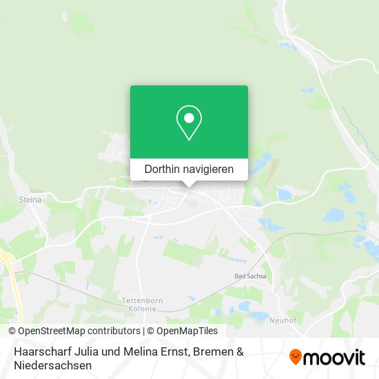 Haarscharf Julia und Melina Ernst Karte