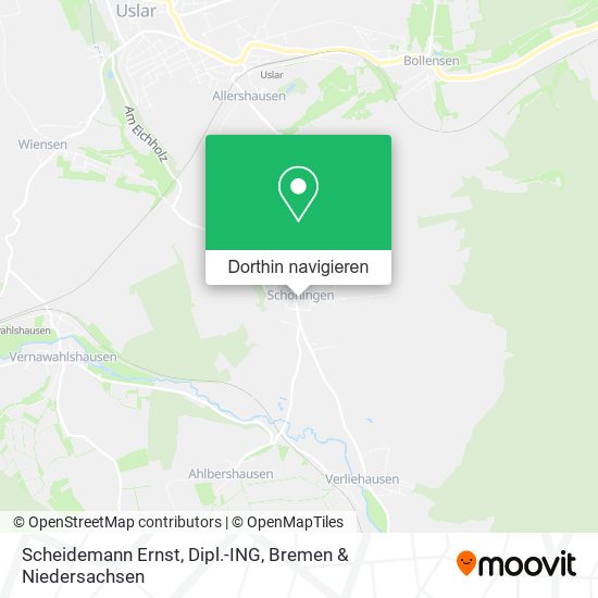 Scheidemann Ernst, Dipl.-ING Karte