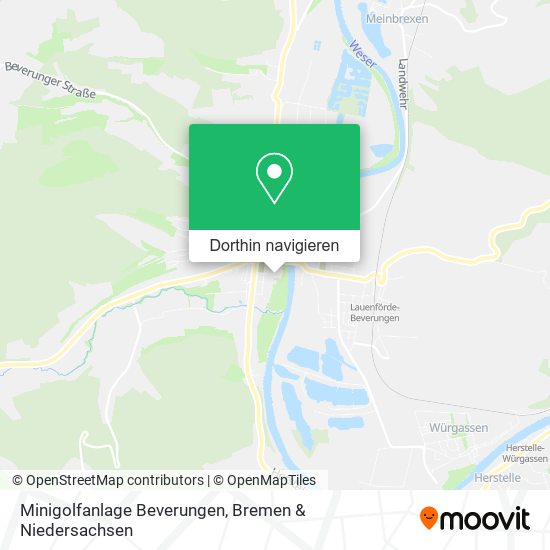Minigolfanlage Beverungen Karte