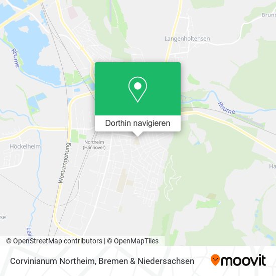 Corvinianum Northeim Karte