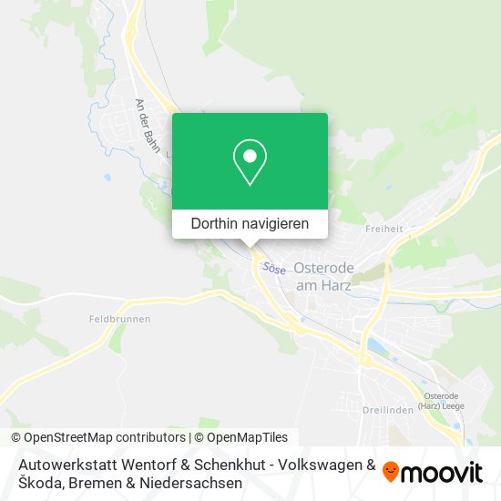 Autowerkstatt Wentorf & Schenkhut - Volkswagen & Škoda Karte