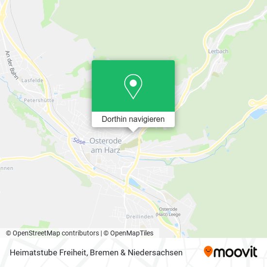 Heimatstube Freiheit Karte