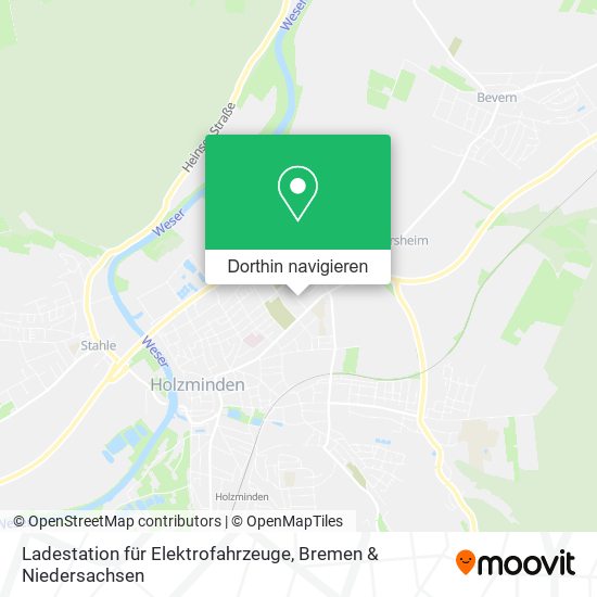 Ladestation für Elektrofahrzeuge Karte