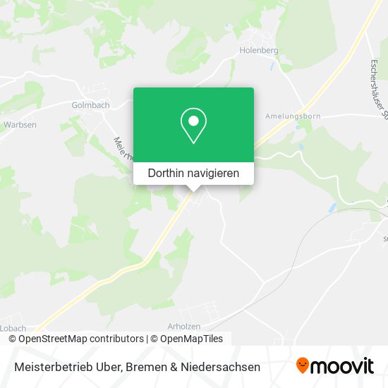 Meisterbetrieb Uber Karte