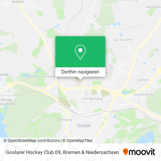 Goslarer Hockey Club 09 Karte