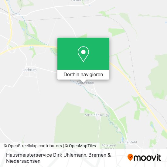 Hausmeisterservice Dirk Uhlemann Karte