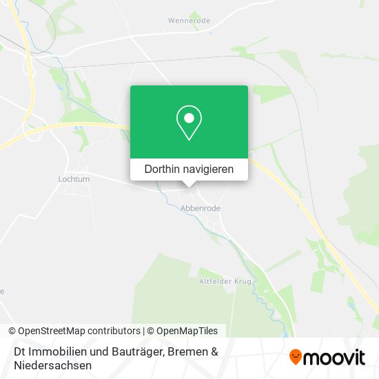 Dt Immobilien und Bauträger Karte