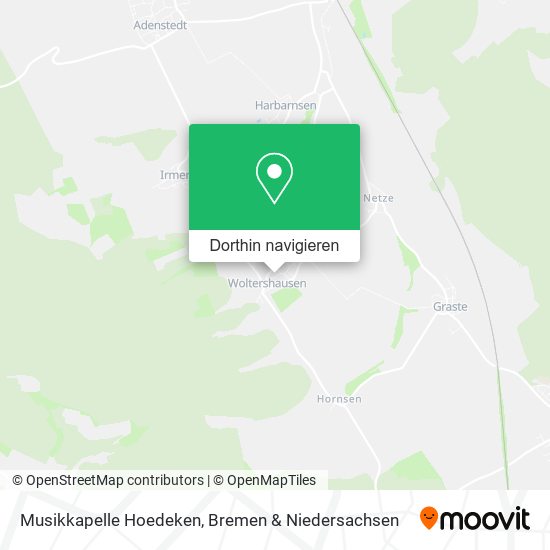 Musikkapelle Hoedeken Karte