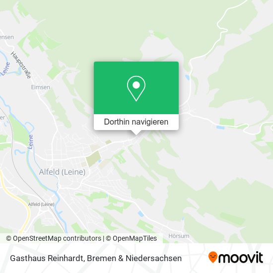 Gasthaus Reinhardt Karte