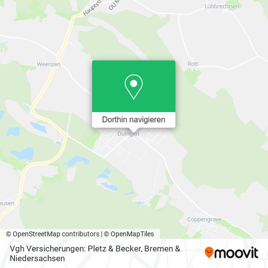 Vgh Versicherungen: Pletz & Becker Karte