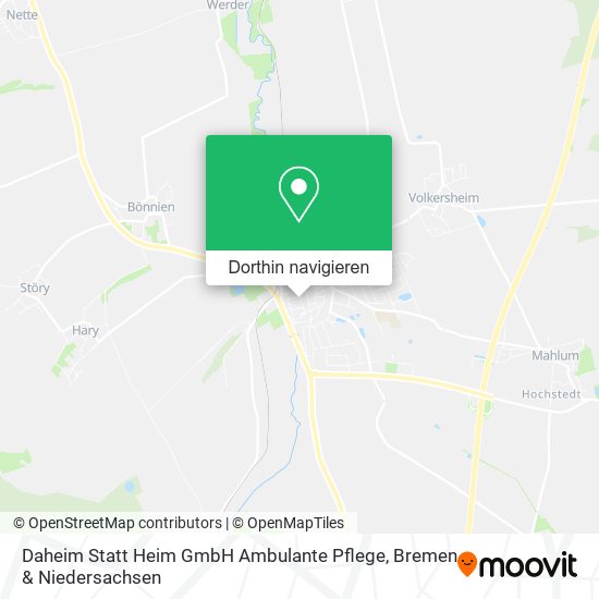 Daheim Statt Heim GmbH Ambulante Pflege Karte