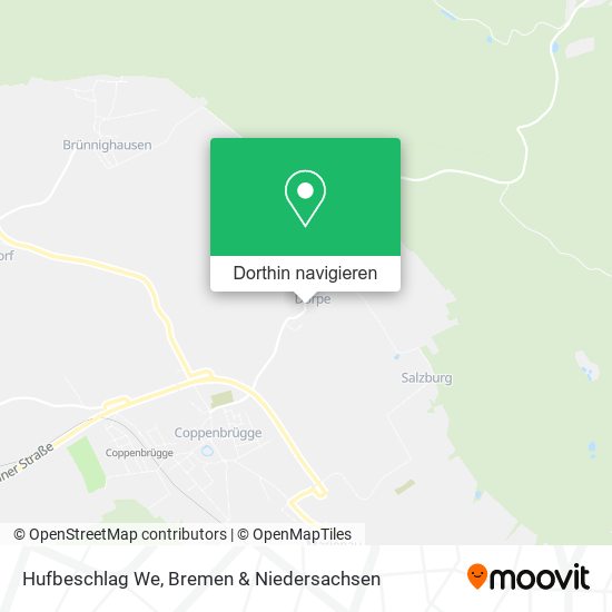 Hufbeschlag We Karte