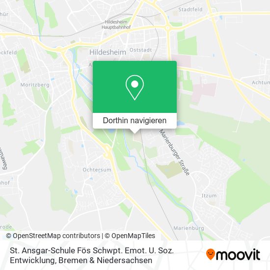 St. Ansgar-Schule Fös Schwpt. Emot. U. Soz. Entwicklung Karte