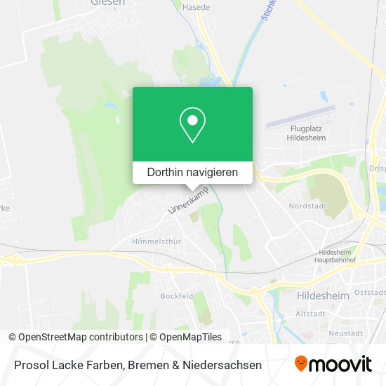 Prosol Lacke Farben Karte