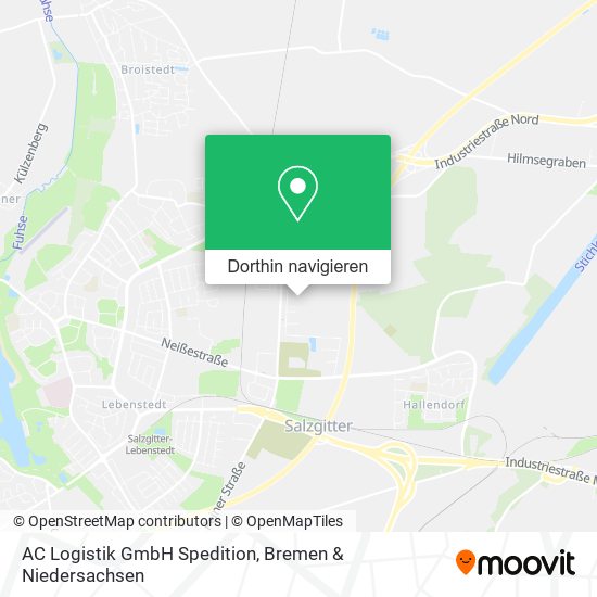 AC Logistik GmbH Spedition Karte