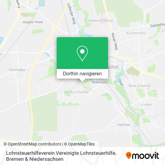 Lohnsteuerhilfeverein Vereinigte Lohnsteuerhilfe Karte