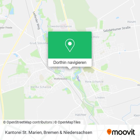 Kantorei St. Marien Karte