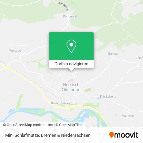 Mini Schlafmütze Karte